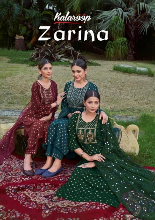 Kalaroop Zarina Fancy Designer Exclusive Readymade Suit